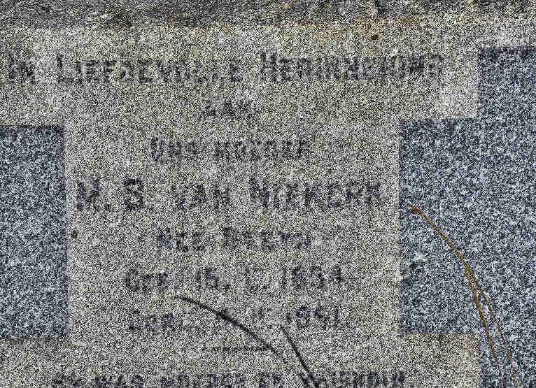 NIEKERK M.S., van ?-?