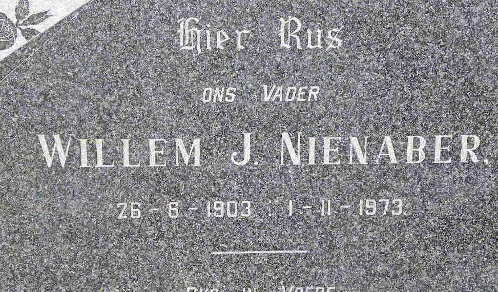 NIENABER Willem J. 1903-1973