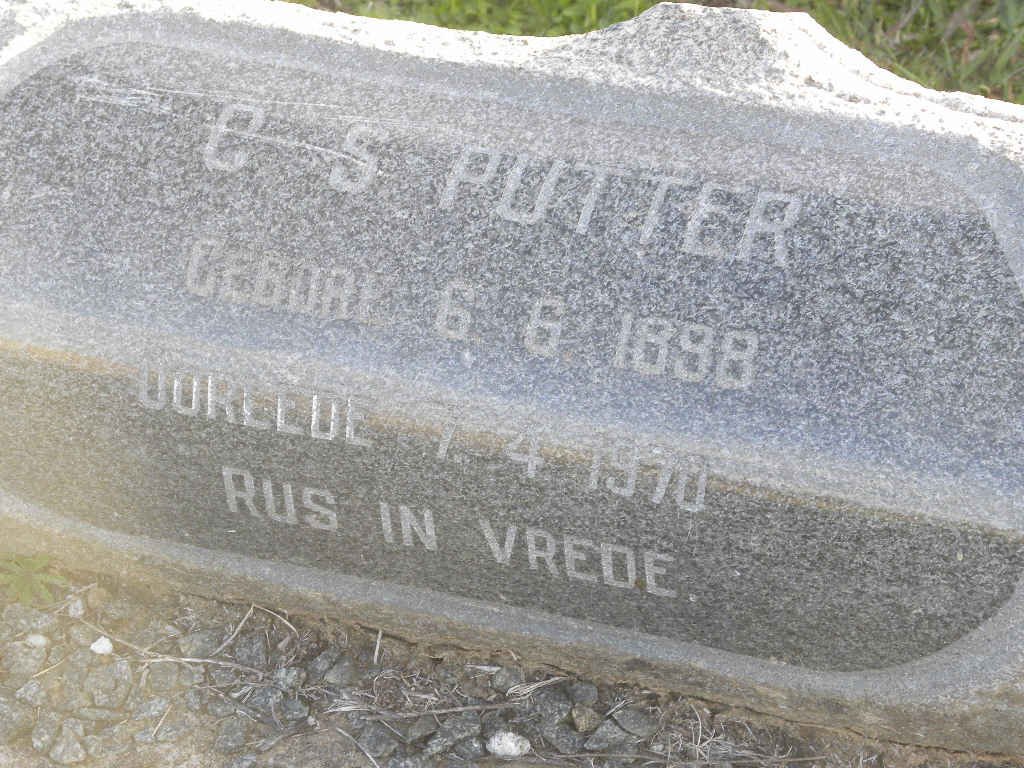 PUTTER C.S. 1898-1970