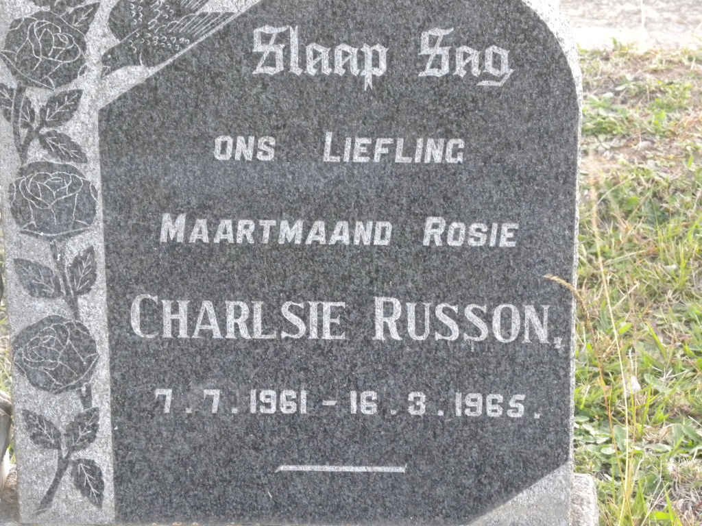 RUSSON Charlsie 1961-1965