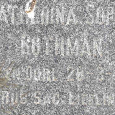 ROTHMAN Catherina Sophia -1952