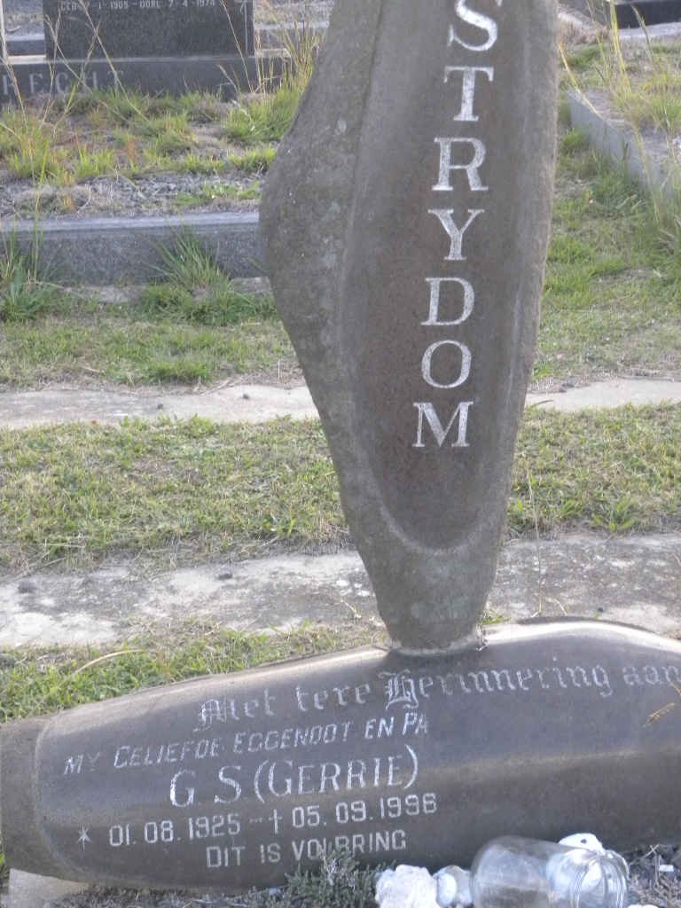 STRYDOM G.S. 1925-1996