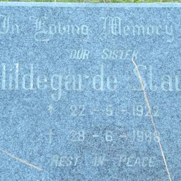 STAUDE Hildegarde 1922-1988