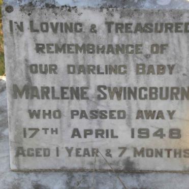 SWINGBURN Marlene -1948
