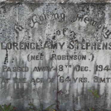 STEPHENSON Florence Amy nee ROBINSON -1946