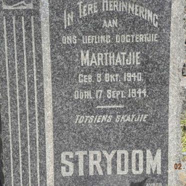STRYDOM Marthatjie 1940-1944