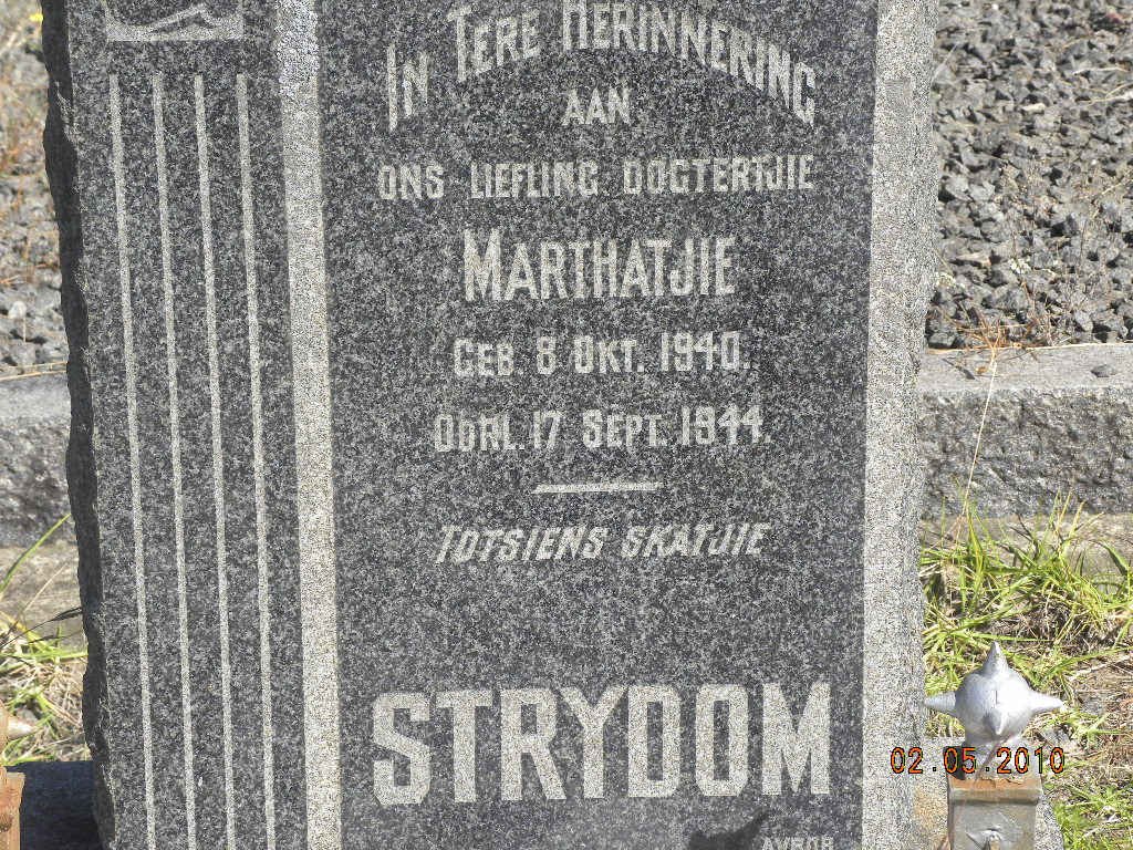 STRYDOM Marthatjie 1940-1944