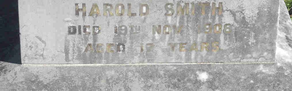 SMITH Harold -1908