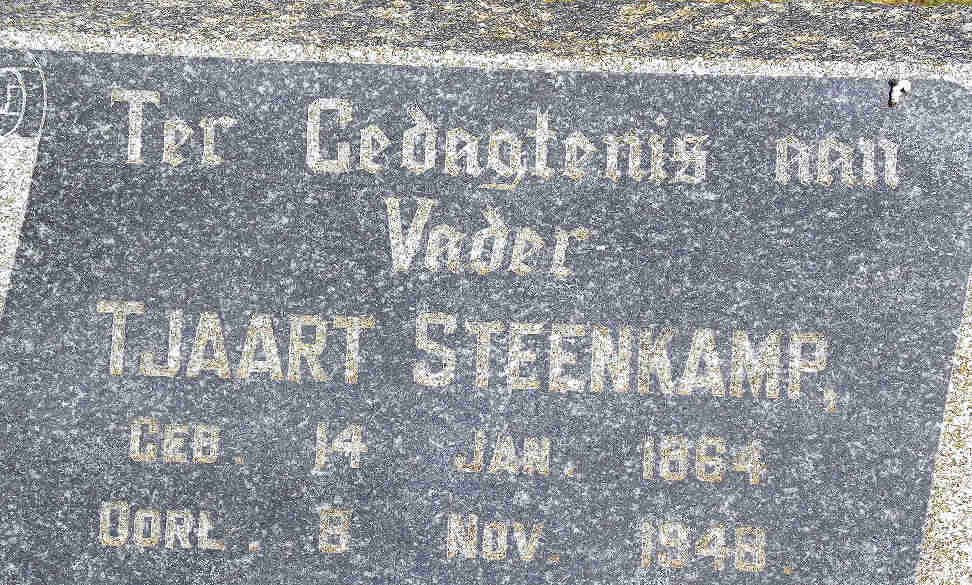 STEENKAMP Tjaart 1864-1948