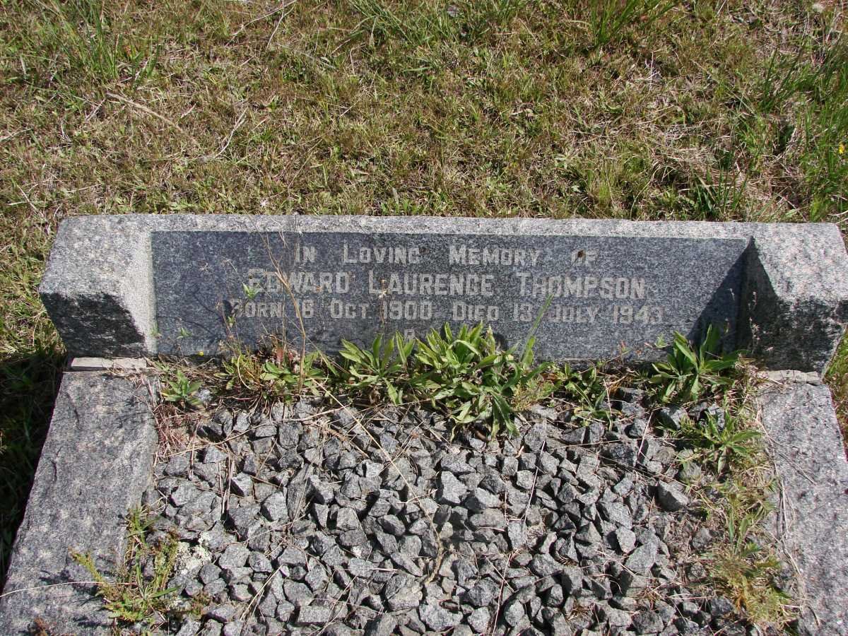 THOMPSON Edward Laurence 1900-1943