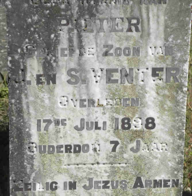 VENTER Pieter -1898