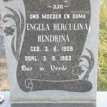VENTER Engela Herculina Hendrina 1909-1983