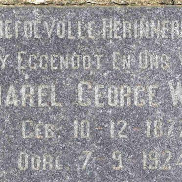 WEITZ Charel George 1877-1924