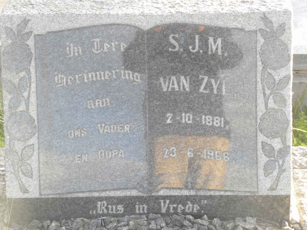ZYL S.J.M., van 1881-1966