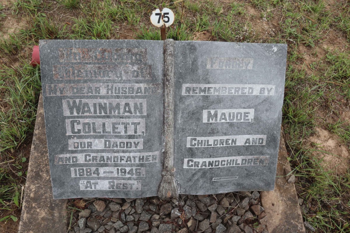 COLLETT Wainman 1884-1946
