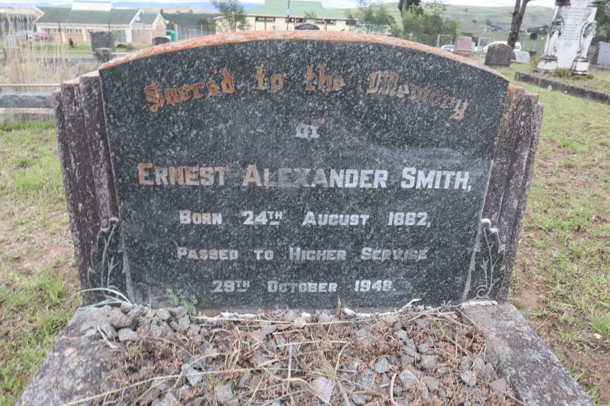 SMITH Ernest Alexander 1882-1948