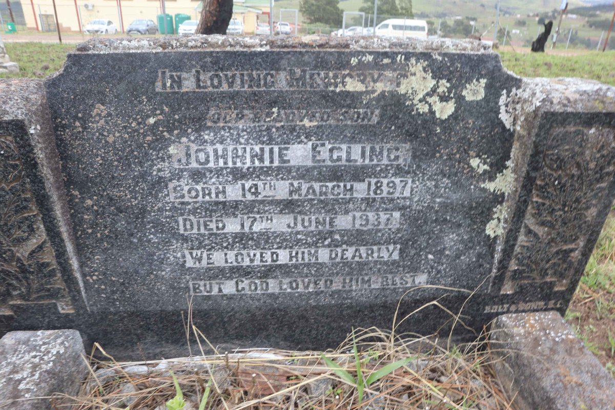 EGLING Johnnie 1897-1937