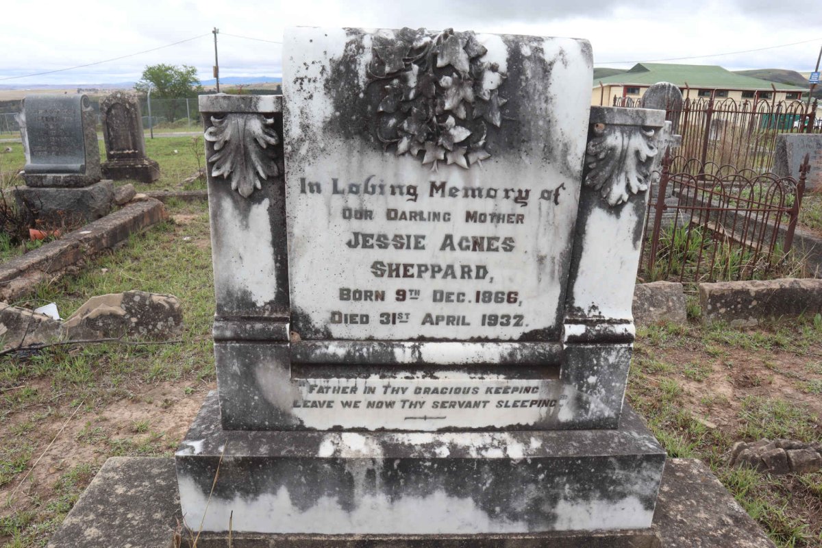 SHEPPARD Jessie Agnes 1866-1932