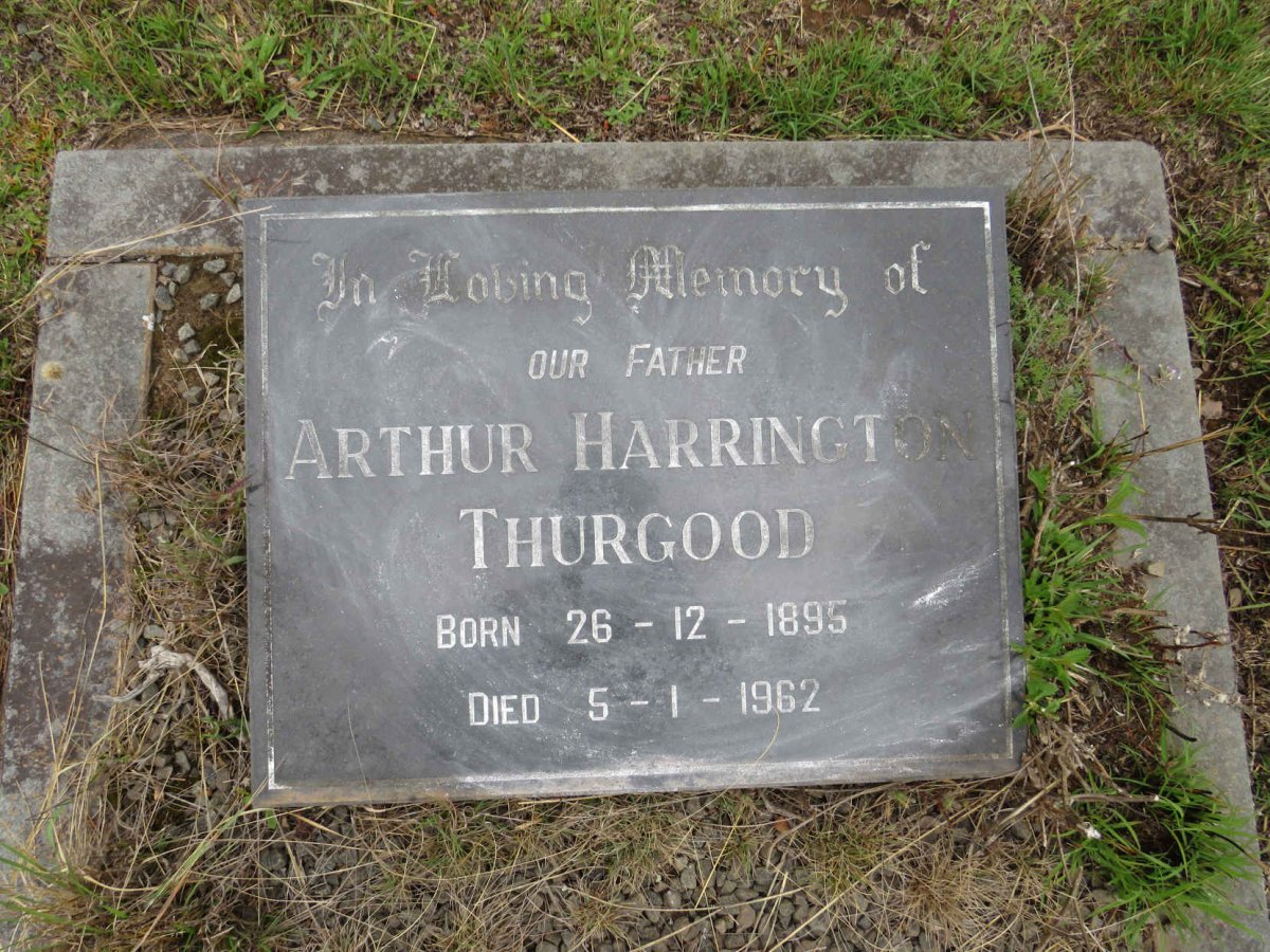 THURGOOD Arthur Harrington 1895-1962