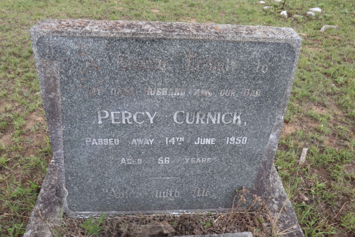 CURNICK Percy -1950