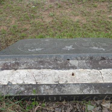 COETZER Izak J. 1906-1965 &amp; Anna S.M. 1912- 