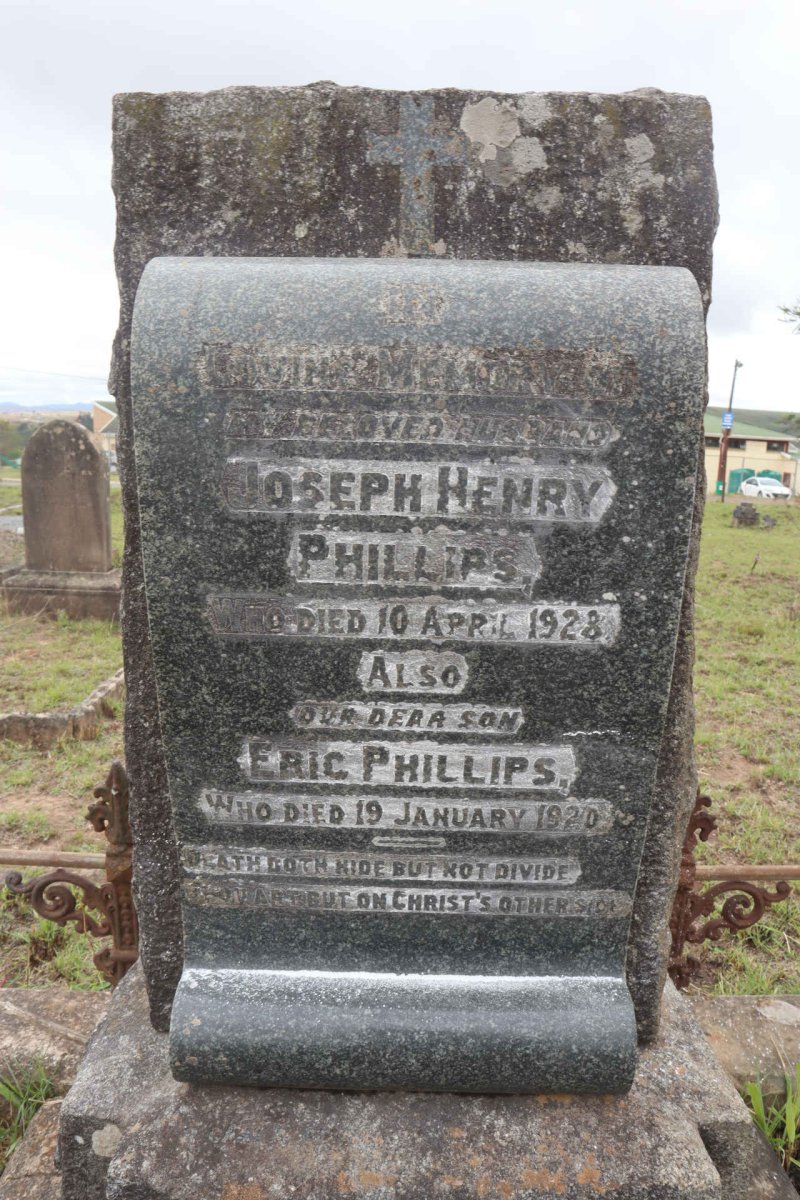 PHILLIPS Joseph Henry -1928 :: PHILLIPS Eric -1920