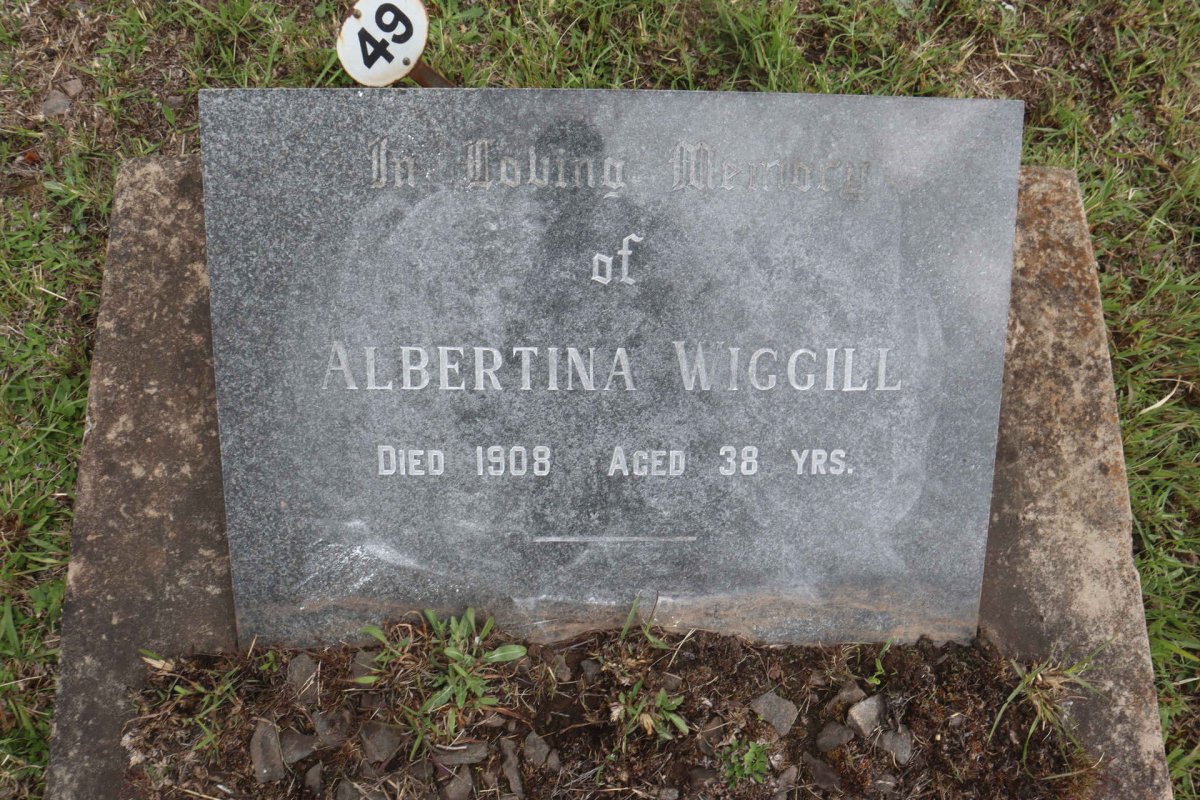 WIGGILL Albertina -1908