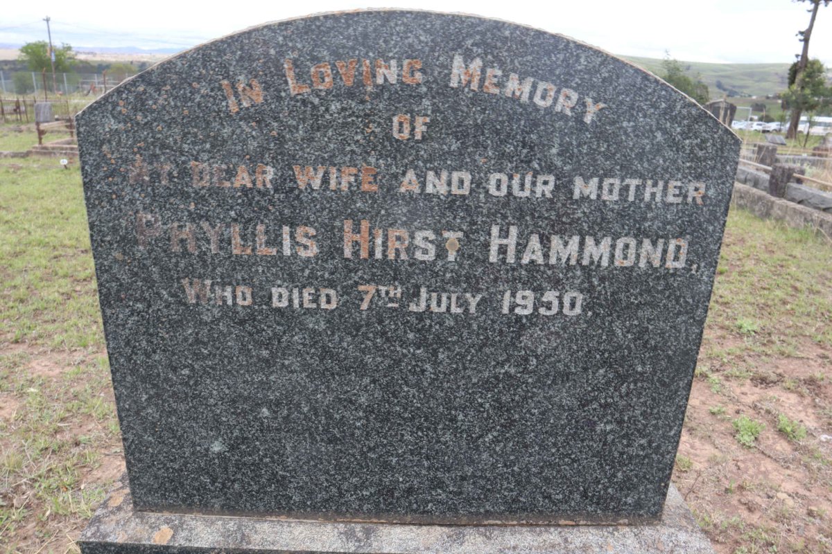 HAMMOND Phyllis Hirst -1950