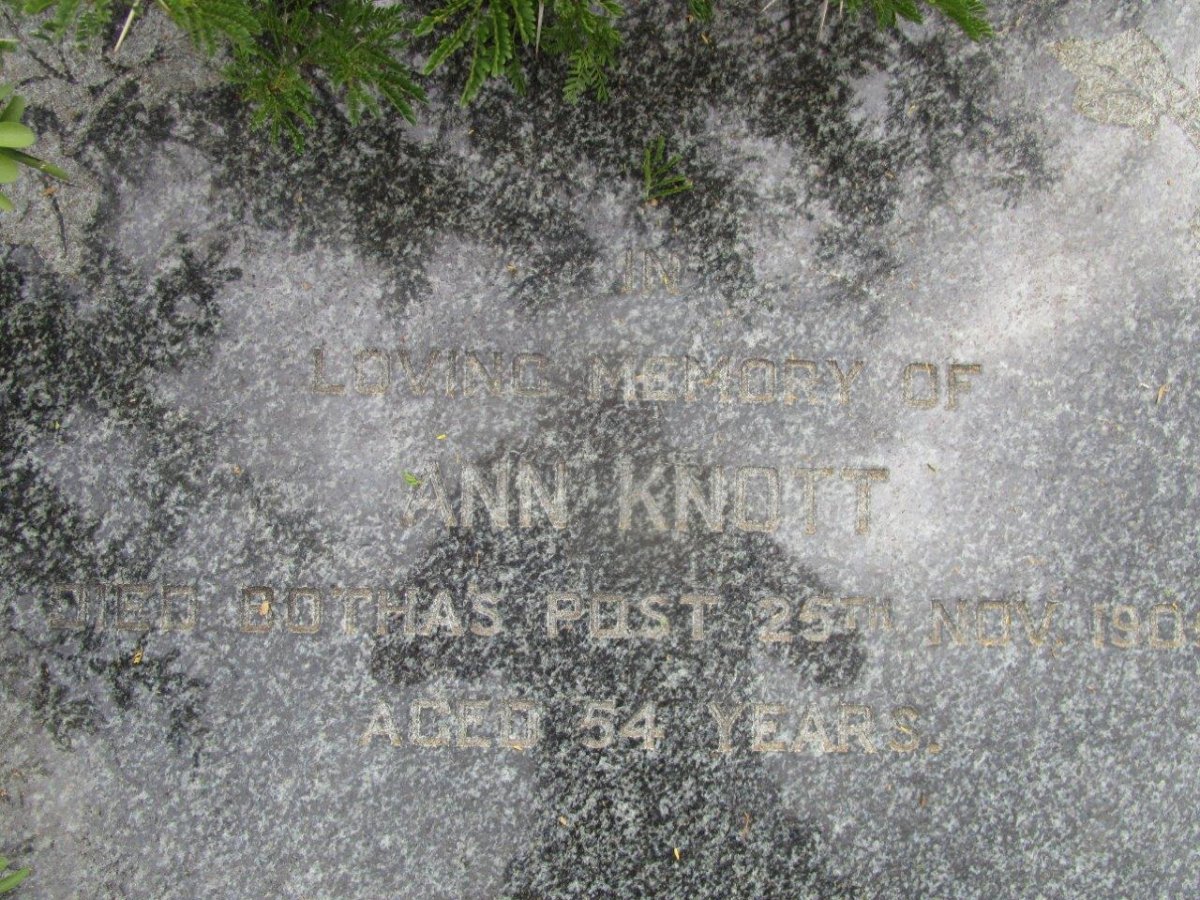 KNOTT Ann -1904