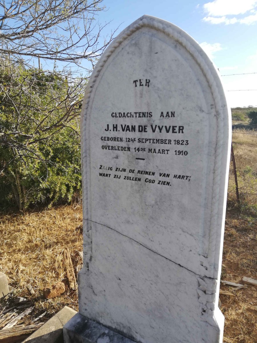 VYVER J.H., van de 1823-1910