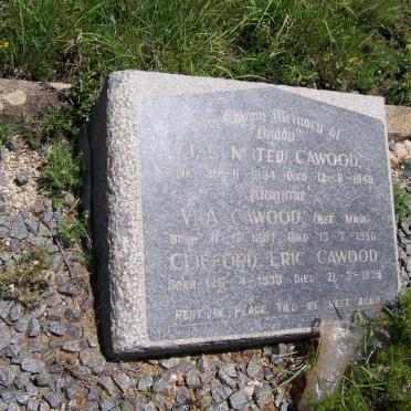 CAWOOD J.E.N.1884-1949 &amp;  V.A. nee MAIN 1907-1950 :: CAWOOD Clifford Eric 1930-1939