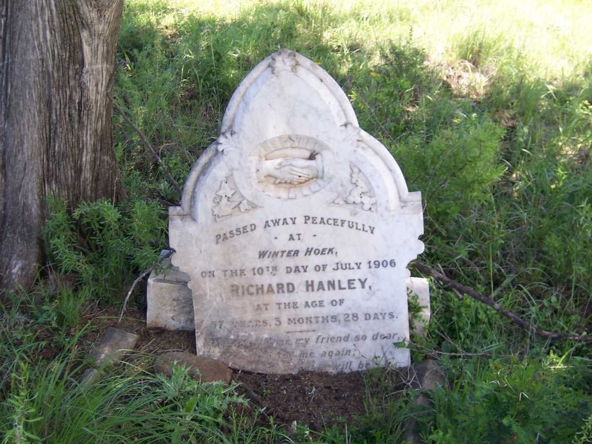 HANLEY Richard -1906