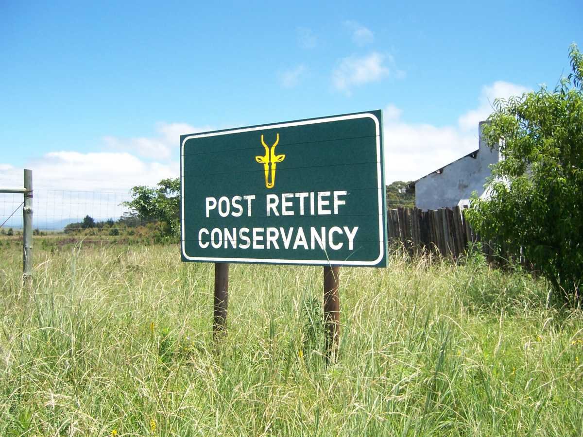 2. Post Retief Conservancy signage