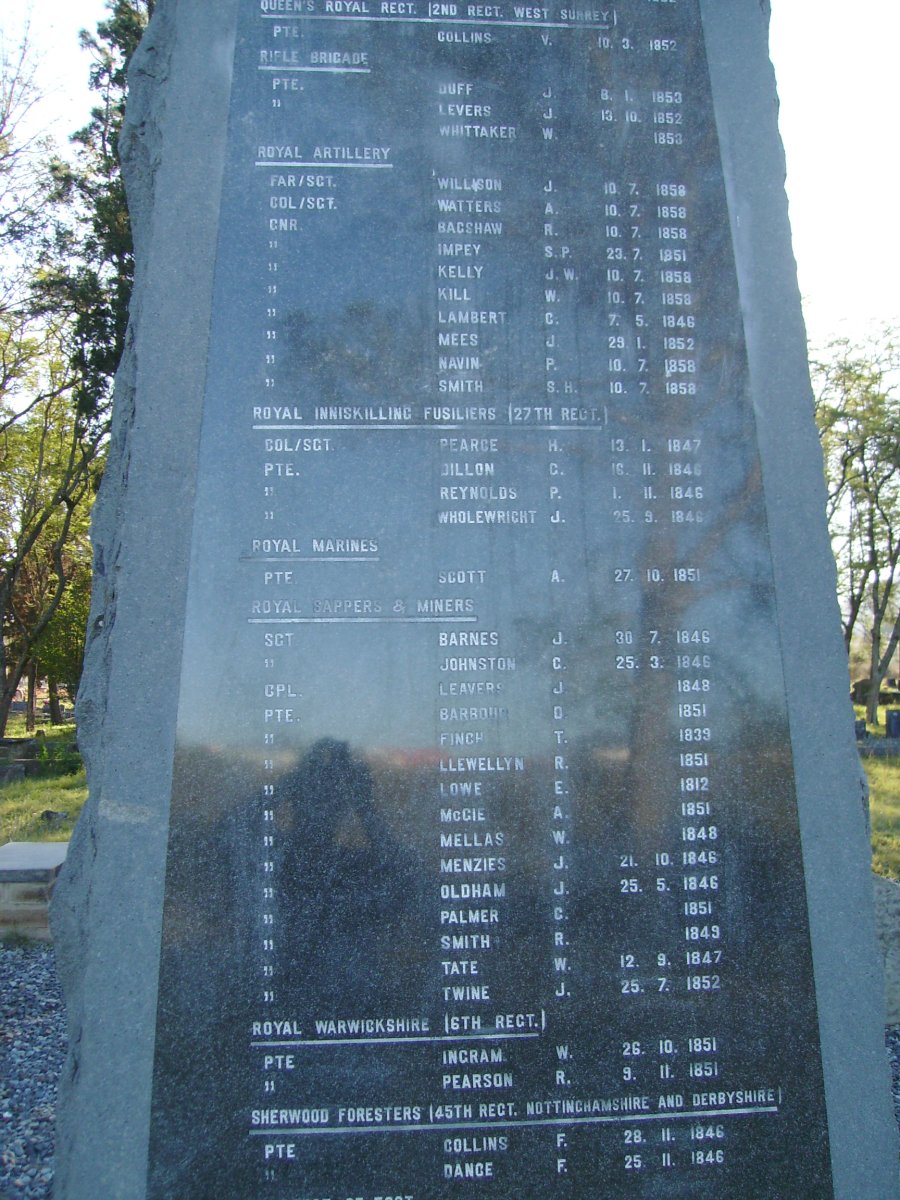 6. Memorial British Soldiers