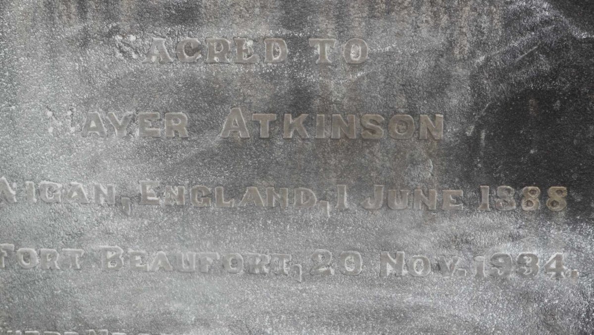 ATKINSON Mayer 1888-1934