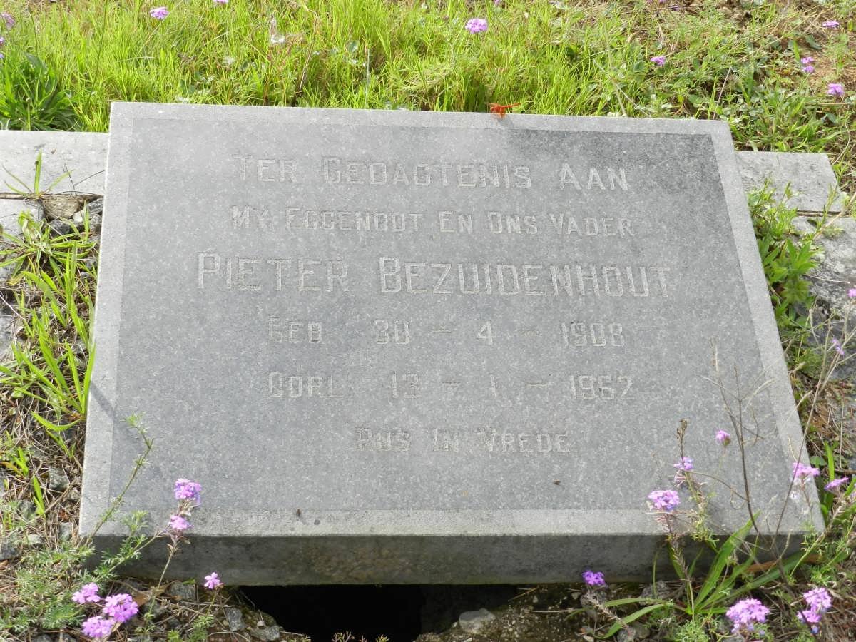 BEZUIDENHOUT Pieter 1908-1962