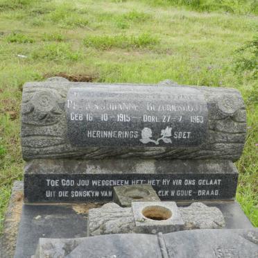 BEZUIDENHOUT Petrus Johannes 1915-1963