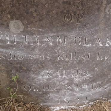 BLAKEWAY William -1834