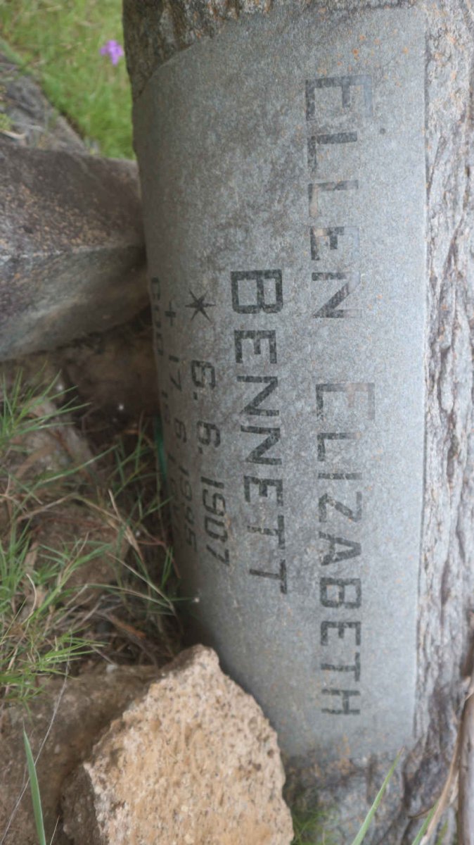 BENNETT Ellen Elizabeth 1907-1995