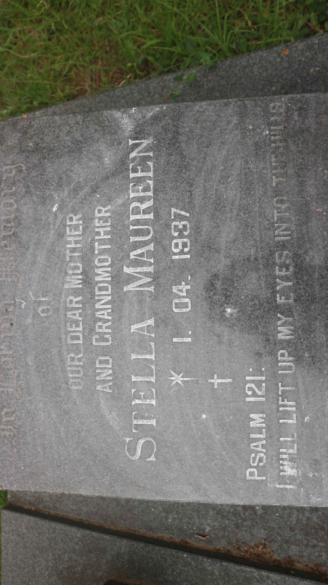 BOUWER Willem Johannes 1933-1995 &amp; Stella Maureen 1937-