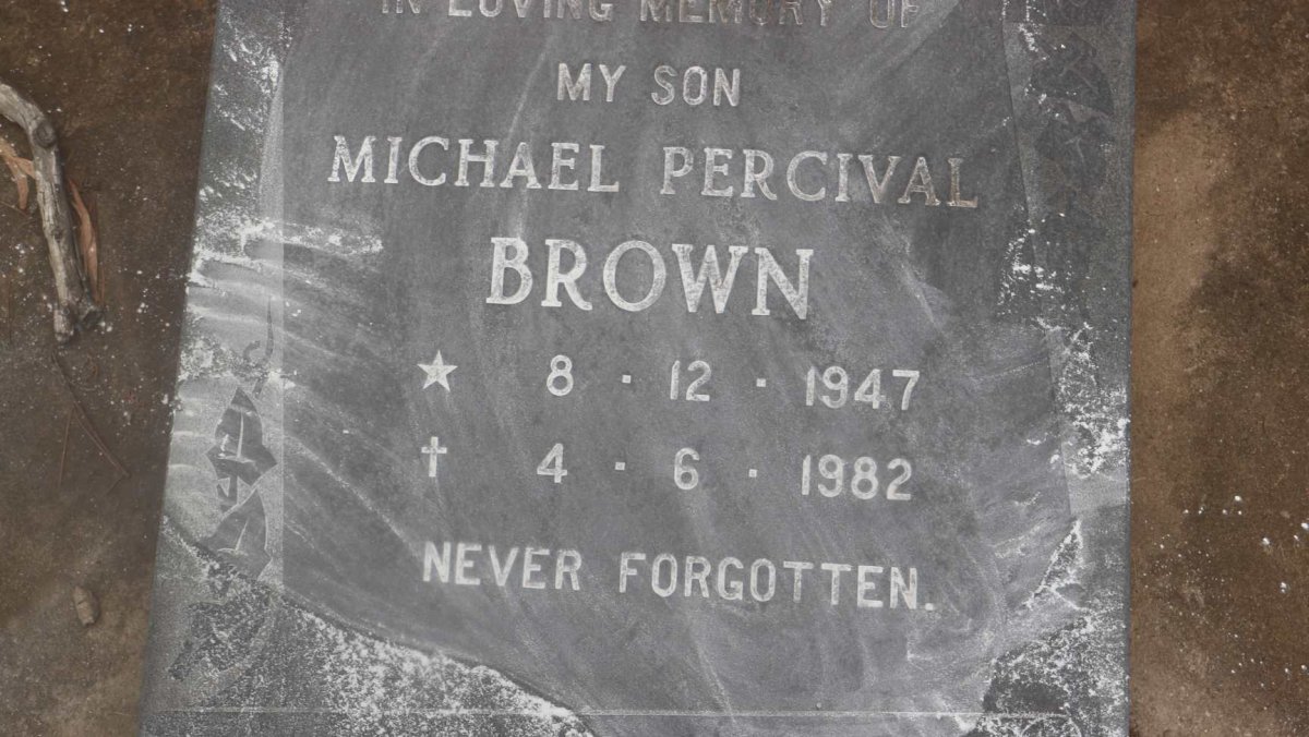 BROWN Michael Percival 1947-1982