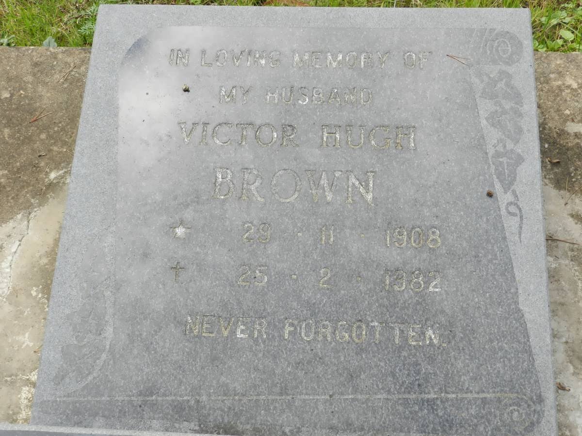 BROWN Victor Hugh 1908-1982