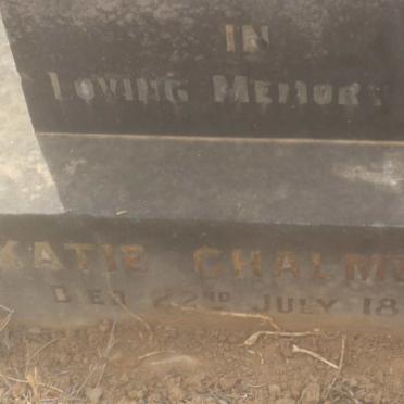 CHALMERS Katie -1894