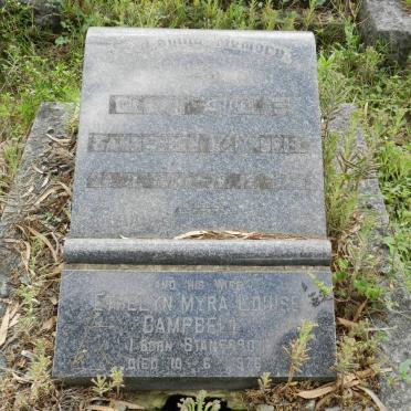 CAMPBELL Gilbert Douglas Sanderson 1875-1960 &amp; Ethelyn Myra Louise STANFORD -1976