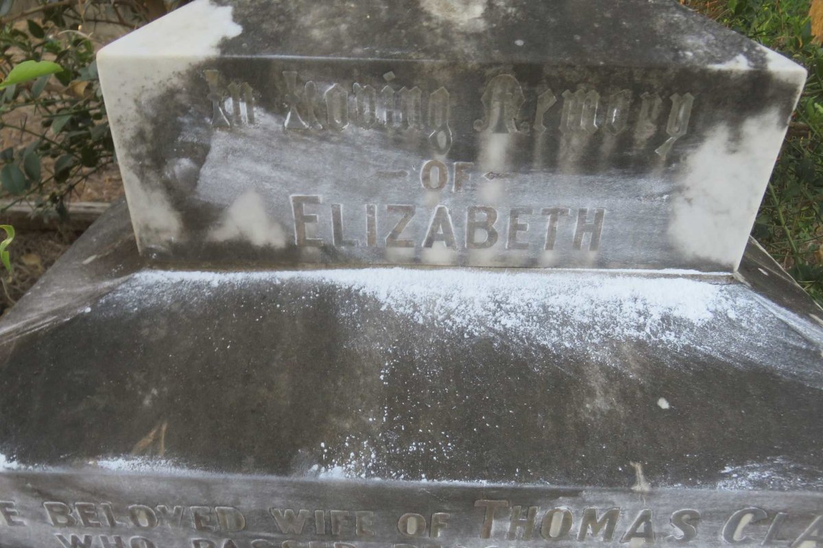 CLARKE Thomas -1906 &amp; Elizabeth -1901