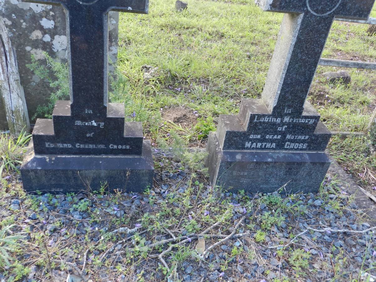 CROSS Edward Charles 1855-1905 &amp; Martha HOLLIDAY 1861-1945