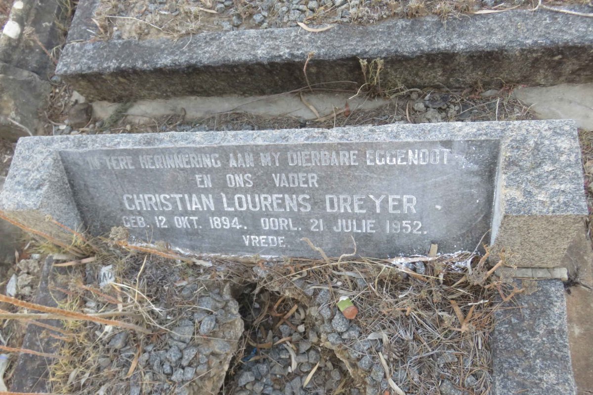 DREYER Christian Lourens 1894-1952