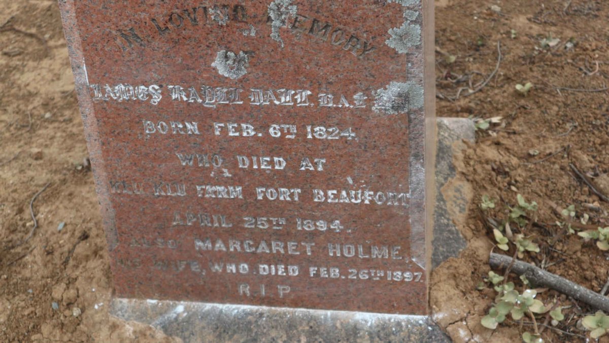 DALL James Kayll 1824-1894 &amp; Margaret Holme -1897