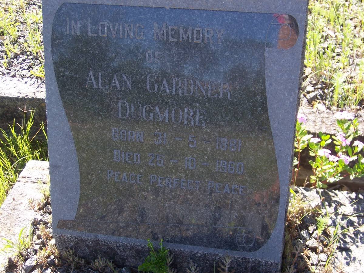 DUGMORE Alan Gardner 1881-1960