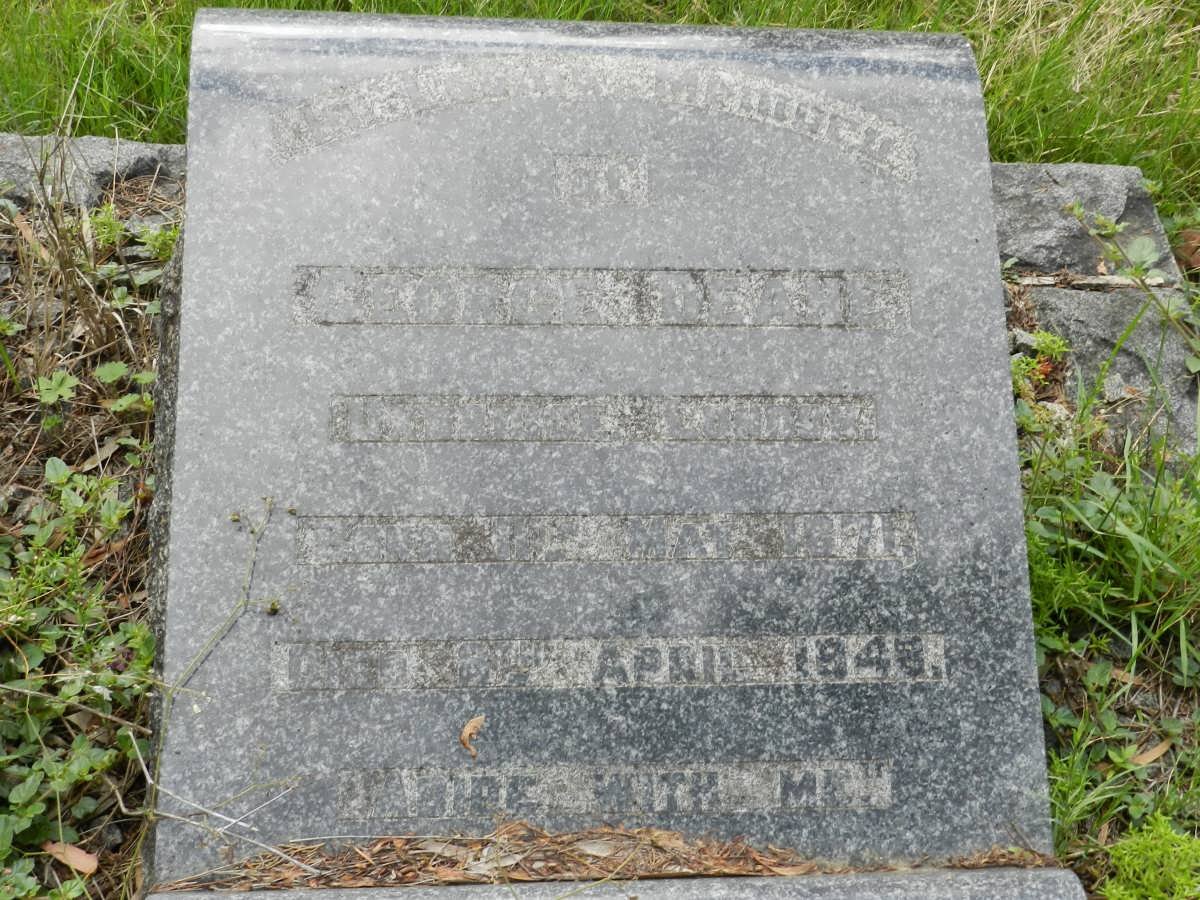 DEANE George 1871-1948